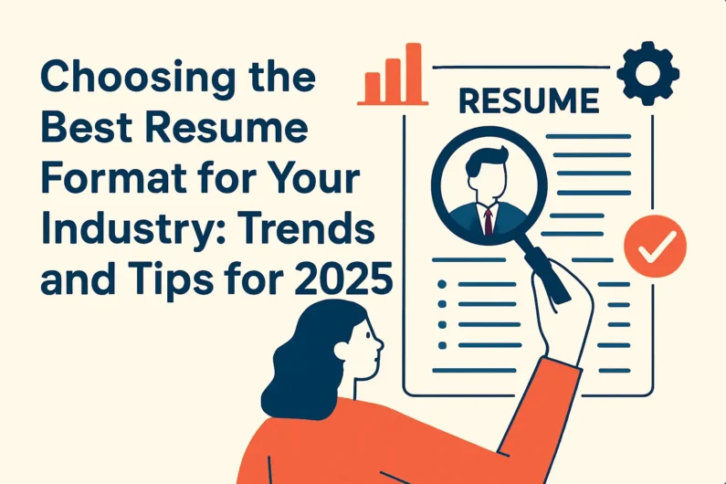 “Choosing the Best Resume Format for Your Industry: Trends and Tips for 2025”