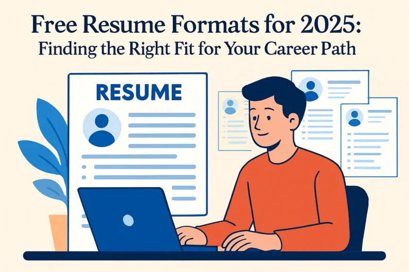 “Free Resume Formats for 2025: Finding the Right Fit for Your Career Path”