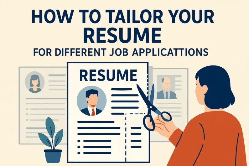 How to Tailor Your Resume for Different Job Applications