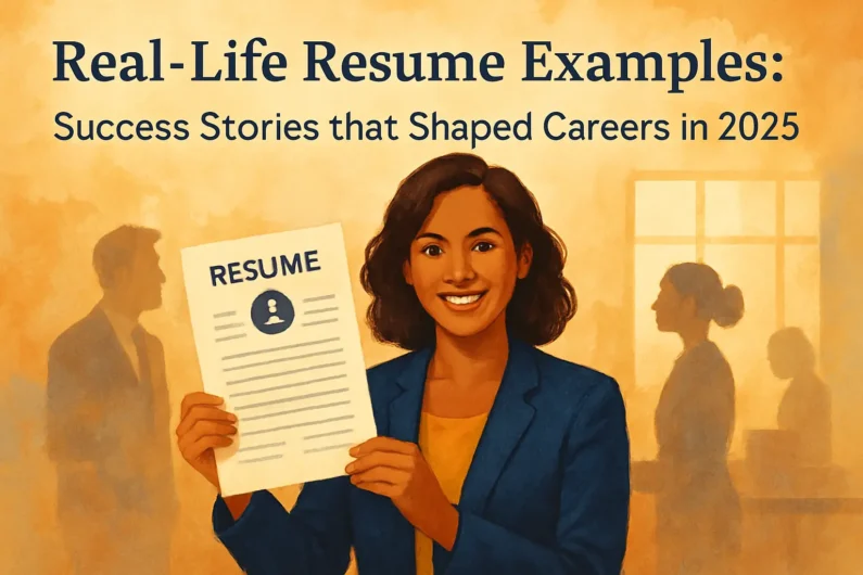 “Real-Life Resume Examples: Success Stories that Shaped Careers in 2025”