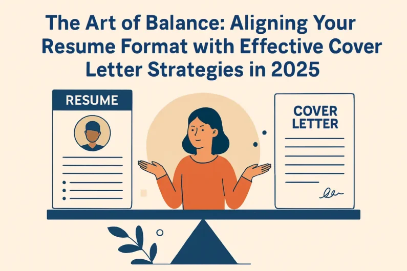 “The Art of Balance: Aligning Your Resume Format with Effective Cover Letter Strategies in 2025”
