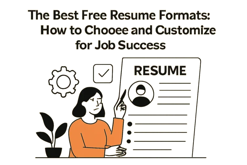 “The Best Free Resume Formats: How to Choose and Customize for Job Success”