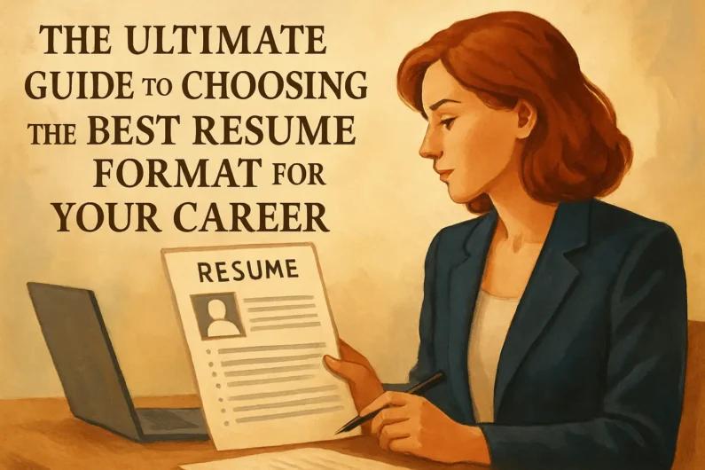 “The Ultimate Guide to Choosing the Best Resume Format for Your Career”