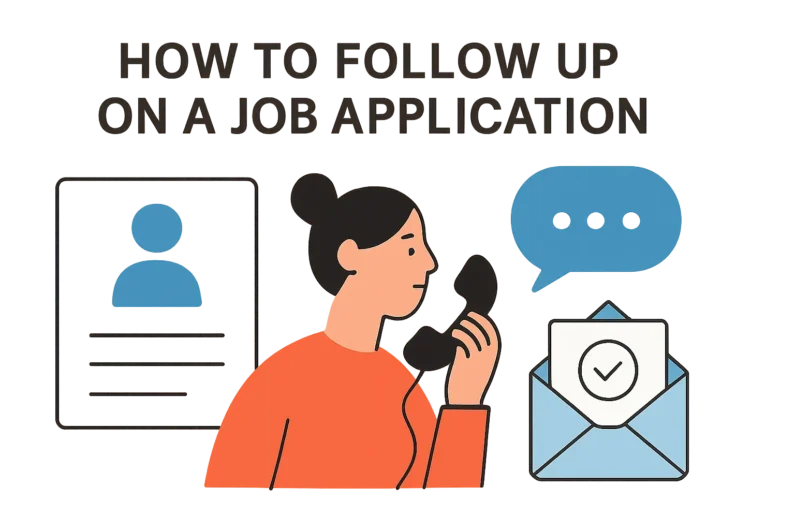how to follow up on a job application