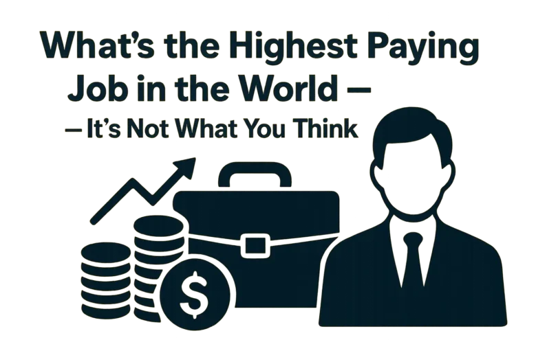 whats the Highest Paying Job in the World — It’s Not What You Think